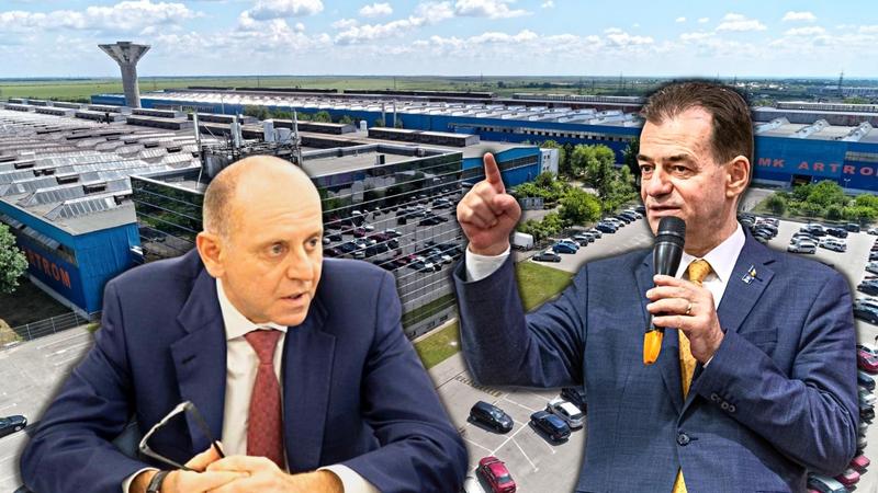 Fostul premier Ludovic Orban a deținut acțiuni la o companie din Slatina aflată în proprietatea oligarhului rus Dimitri Pumpianski, Foto: fanatik.ro