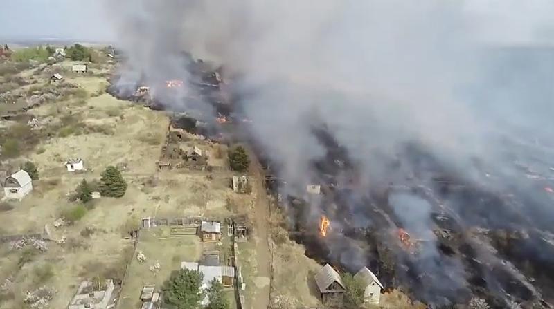 Incendii de amploare în Siberia, Foto: Captură Youtube