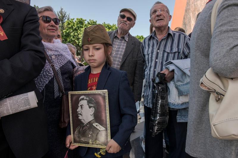 Miting de „Ziua Victoriei”, 9 mai 2022, Foto: SOPA Images / Sipa Press / Profimedia