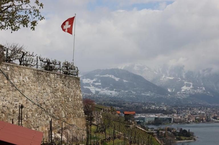 Steagul Elvetiei , Foto: Mathieu Thomasset / AFP / Profimedia Images