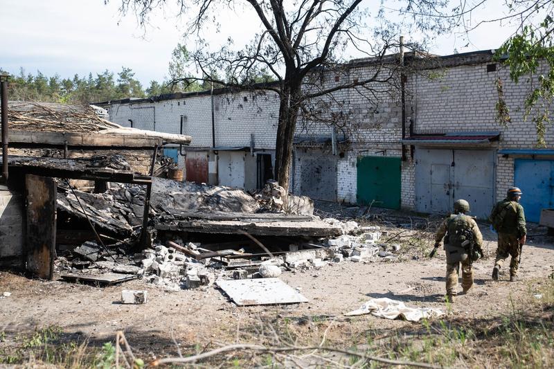 Orasul Severodonetk unde au loc lupte grele, Foto: Alexander Reka / TASS / Profimedia