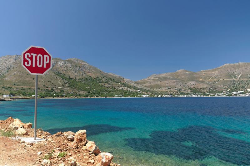 Indicator rutier pe insula Tilos, Grecia, Foto: Nia Bell / Alamy / Profimedia Images