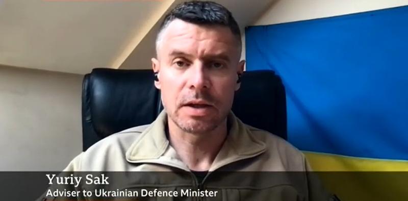 Yuriy Sak, consilier al ministrului ucrainean al apararii, la BBC, Foto: Captură Youtube