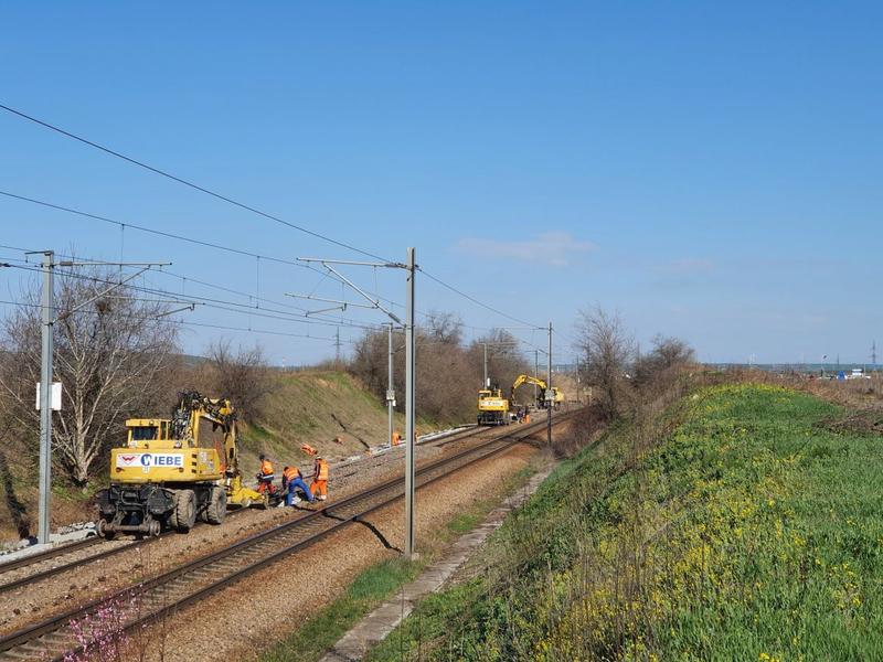 Lucrari feroviare, Foto: CFR Infrastructura