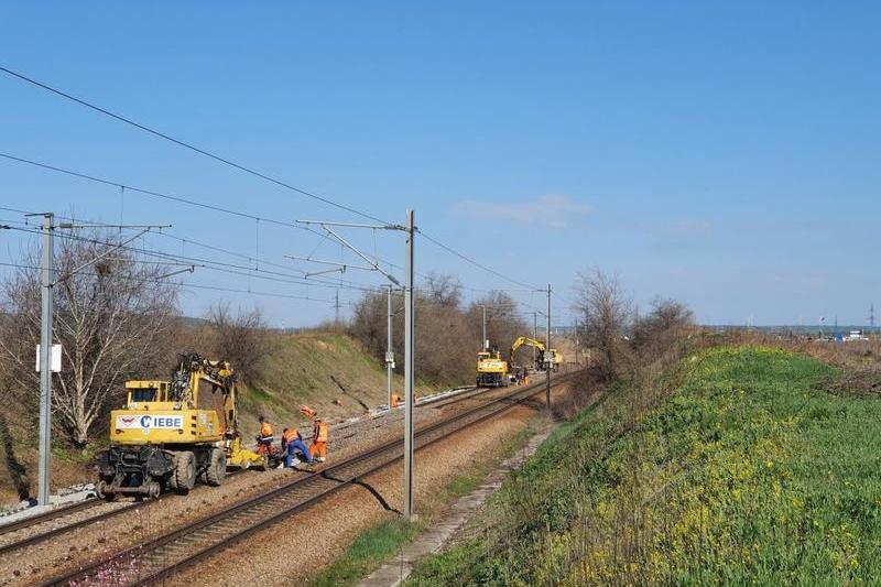 Lucrari feroviare, Foto: CFR Infrastructura