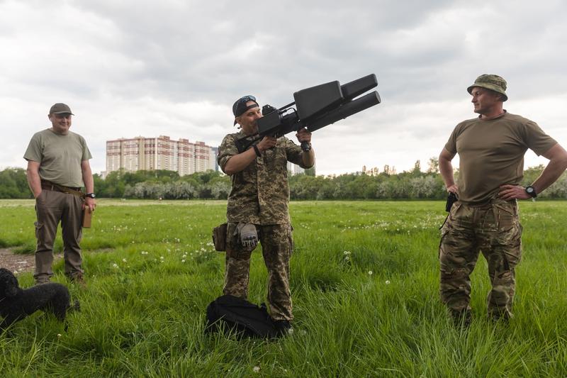 Sistem anti-drone EDM4S, Foto: Mykhaylo Palinchak/SOPA/Shutterstock Editorial/Profimedia Images