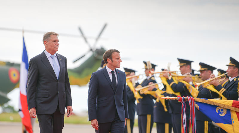 Iohannis și Macron, Foto: Administratia Prezidentiala