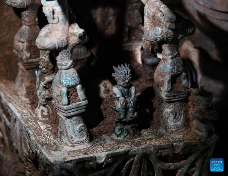 Descoperiri facute la situl chinez Sanxingdui, Foto: Xinhua