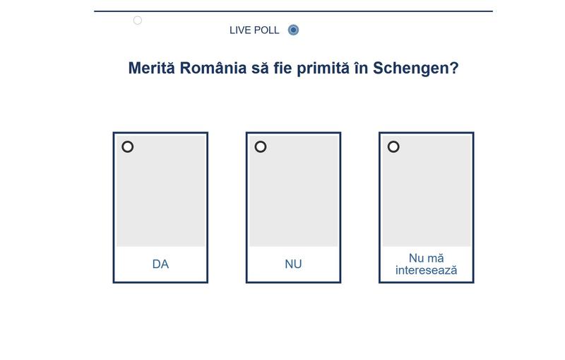 Sondaj Schengen - Romania, Foto: Hotnews