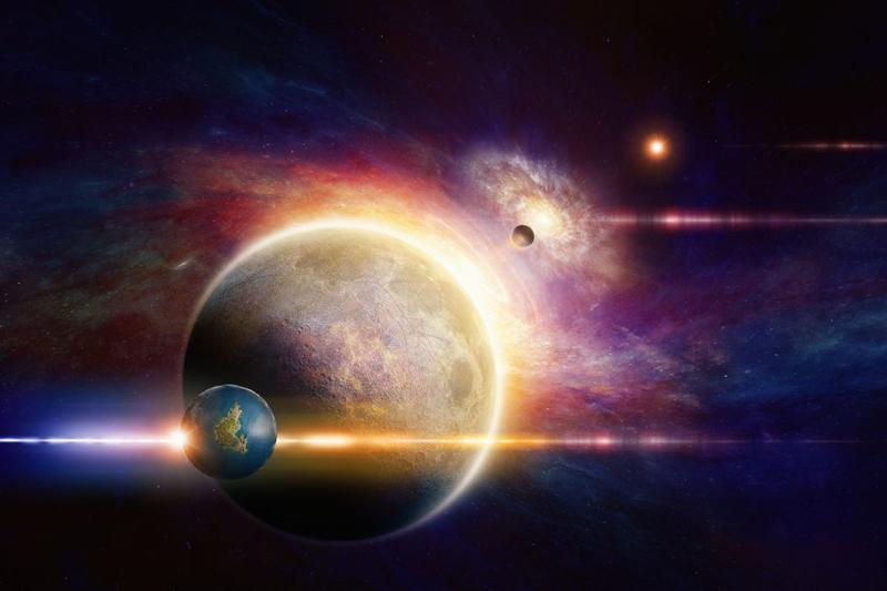 Planete indepartate - ilustratie, Foto: Ig0rzh, Dreamstime.com