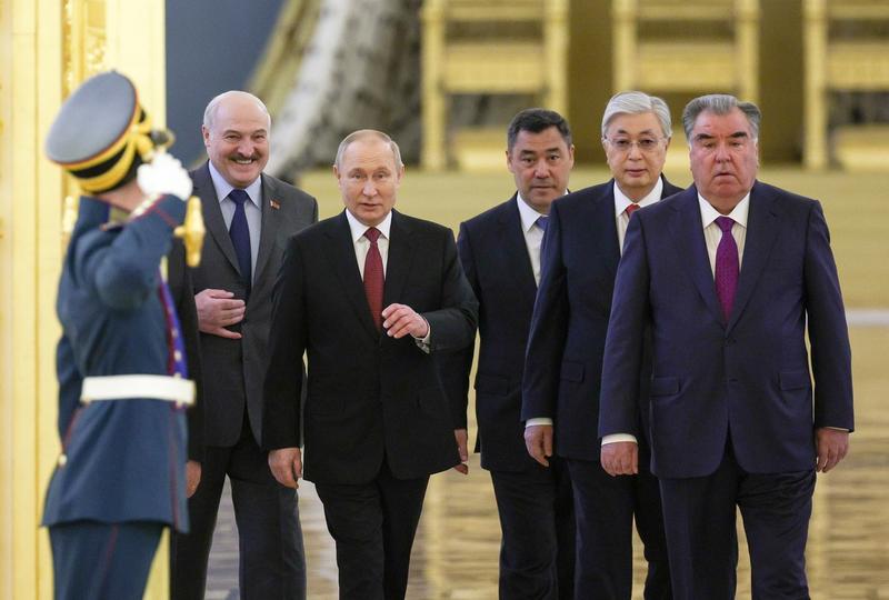 Vladimir Putin la un summit al liderilor din statele OTSC, Foto: Sergei Bobylev / TASS / Profimedia Images