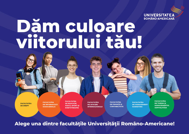 ​Încep înscrierile la Universitatea Româno-Americană, Foto: Universitatea Româno-Americană