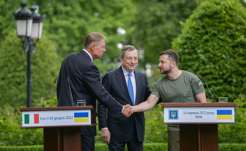 Klaus Iohannis la Kiev, Foto: Administratia Prezidentiala