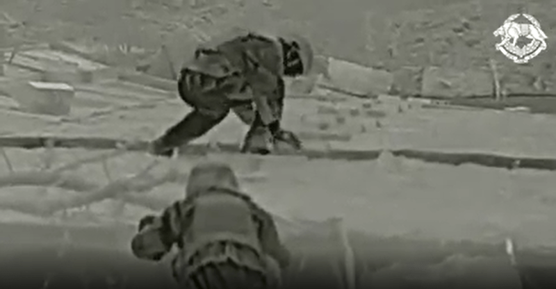 Pod de pontoane distrus, Foto: Captura