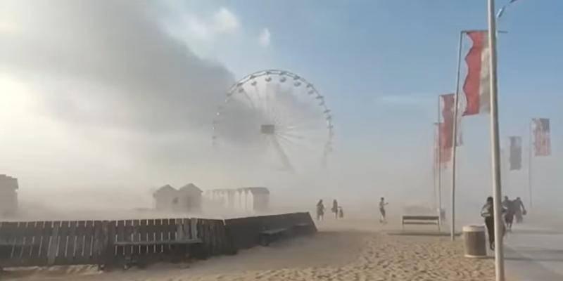 Furtuni violente în Franța, Foto: Captură Youtube