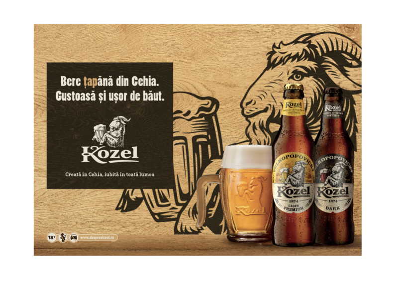 KOZEL, bere țapănă din Cehia, Foto: Kozel