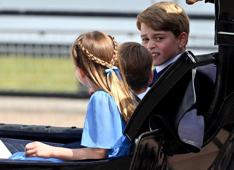 Prinţesa Charlotte, prințul Louis și prințul George, Foto: Anthony Harvey / Shutterstock Editorial / Profimedia Images