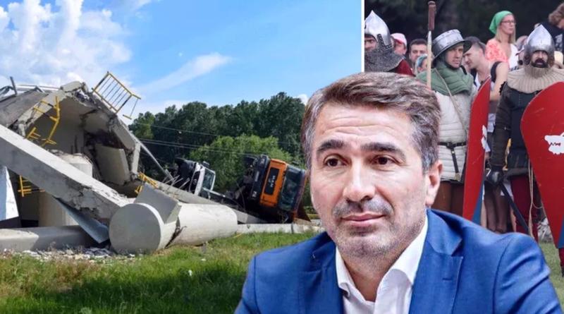 Cad podurile în județ, iar Ionel Arsene organizează un festival medieval, Foto: fanatik.ro