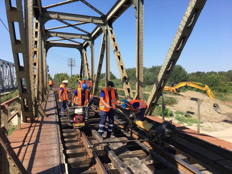 Lucrari feroviare, Foto: CFR Infrastructura