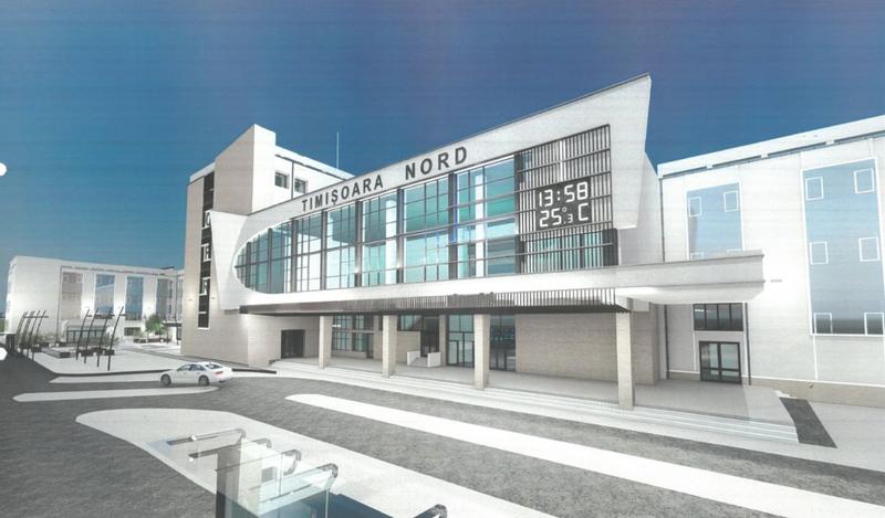 Ilustratie gara Timisoara Nord, Foto: CFR Infrastructura