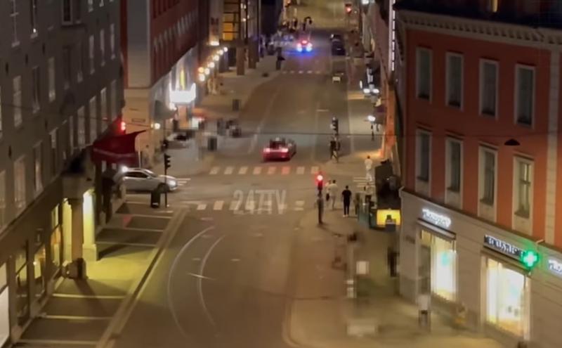 Focuri de armă în Oslo , Foto: Captura de ecran Youtube