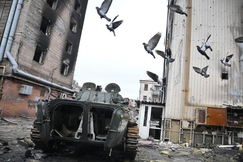 Război în Ucraina: Mariupol, un oraș complet distrus, Foto: Profimedia Images