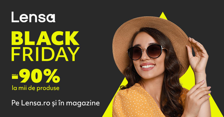 Black Friday la Lensa, Foto: Lensa