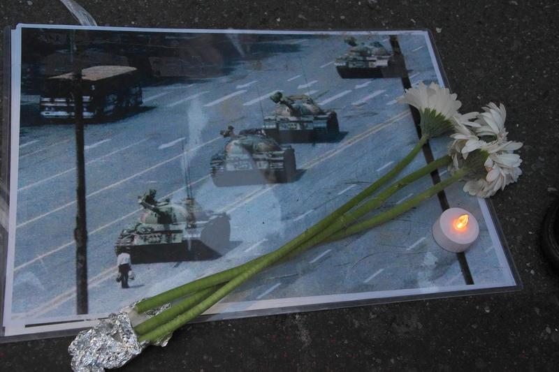 Comemorare a sângeroaselor evenimente din 4 iunie 1989, când a avut loc reprimarea mişcării pro-democraţie din Piaţa Tiananmen, Foto: KEIZO MORI / UPI / Profimedia