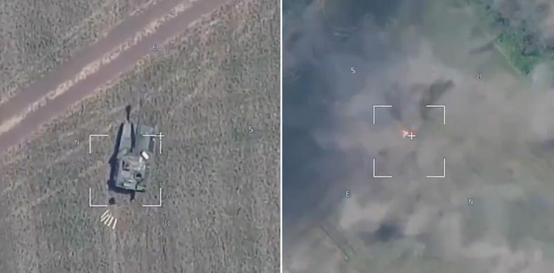 Obuzier M109, Foto: Captura video