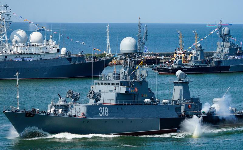 Nave rusesti din Flota Baltica, Foto: Vitaly Nevar / TASS / Profimedia Images