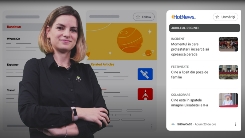 Elisabeta Moraru country manager Google despre News Showcase în Romania, Foto: Adi Iacob / HotNews