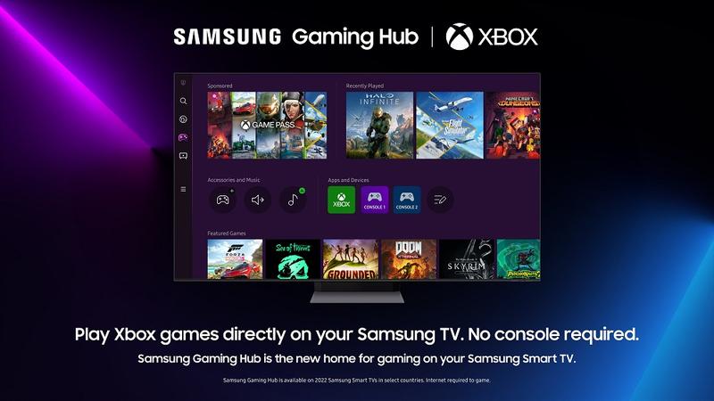 Samsung Gaming Hub si Xbox, Foto: Samsung