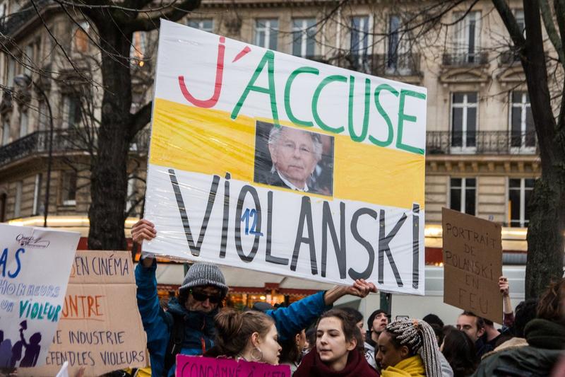 Manifestatie impotriva lui Roman Polanski la Paris, Foto: Berzane Nasser / Abaca Press / Profimedia Images