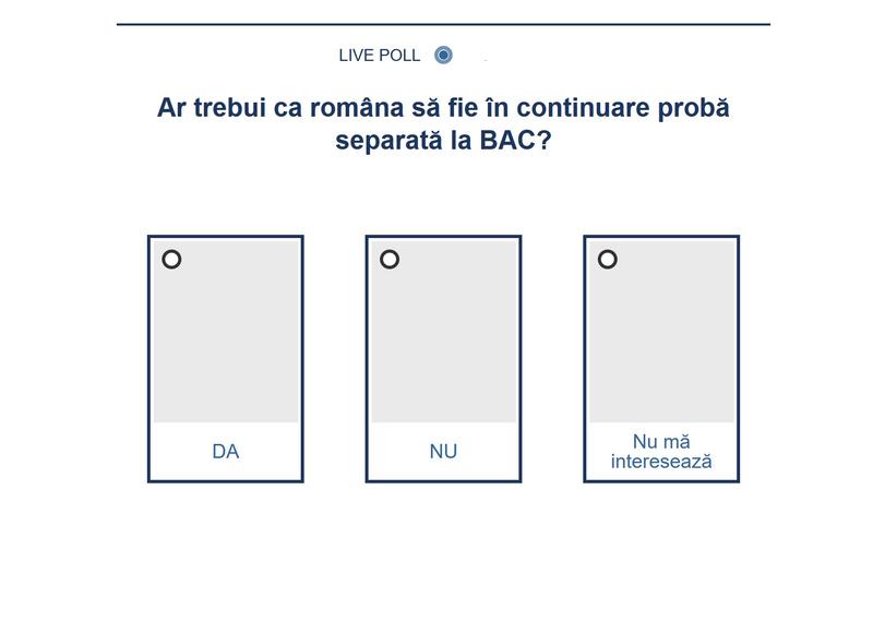 Sondaj bacalaureat, Foto: Hotnews