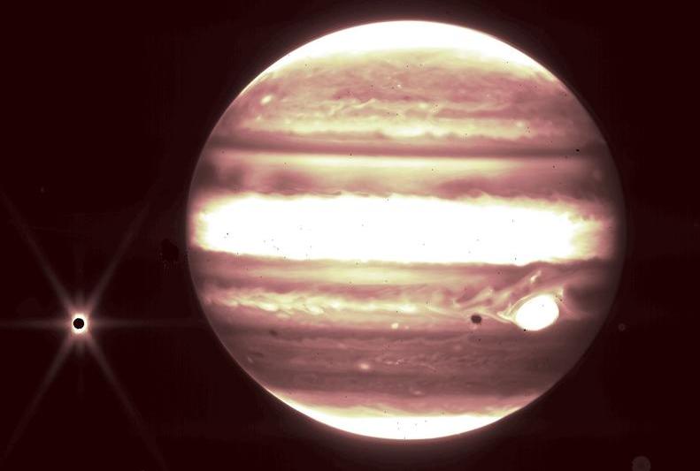 Jupiter vazut de telescopul James Webb, Foto: NASA