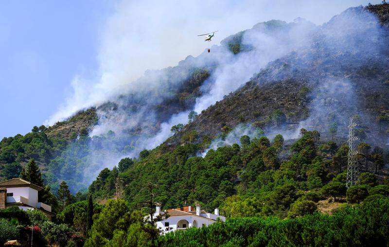 Incendii în Spania, Foto: Gregorio Marrero / AP / Profimedia