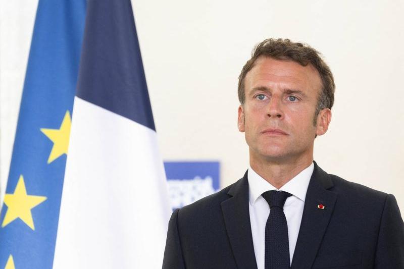 Preşedintele francez Emmanuel Macron, Foto: Jacques Witt/Pool / Bestimage / Profimedia