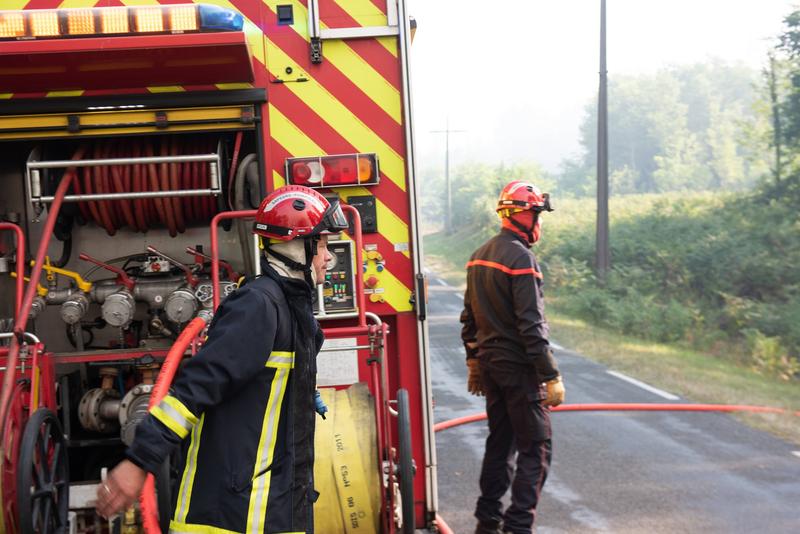 Incendii de proporții în sud-vestul Franței, Foto: NICOLAS MATHYS/ZEPPELIN / Sipa Press / Profimedia