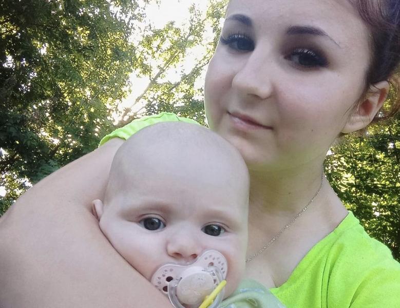 Victoria, fetița născută sub bombardamente, Foto: Ana Mordiukova