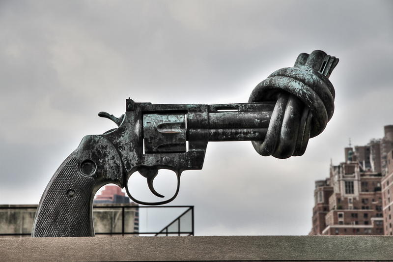 Sculptura contra violențelor armate din New York, Foto: DreamsTime