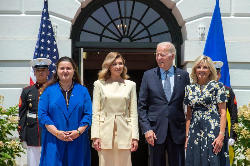 Olena Zelenska, primita la Casa Alba de președintele Biden si sotia sa, Jill, Foto: Shutterstock Editorial / Profimedia Images