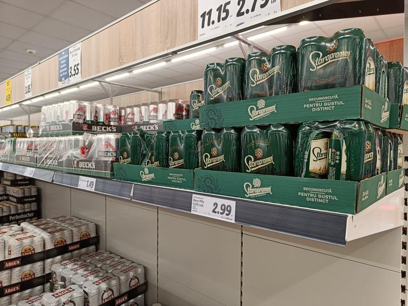 Bere la supermarket, Foto: Hotnews