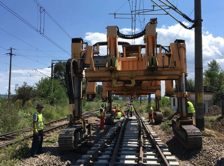 Lucrari feroviare, Foto: CFR Infrastructura