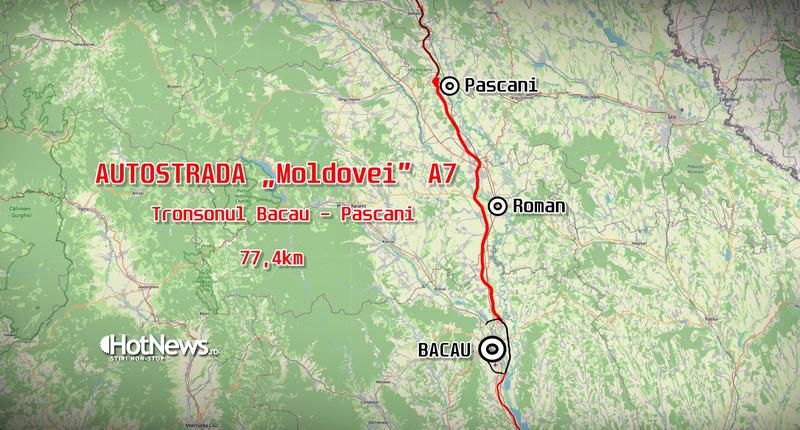 Autostrada Moldovei A7 - Tronsonul Bacau - Pascani, Foto: Hotnews