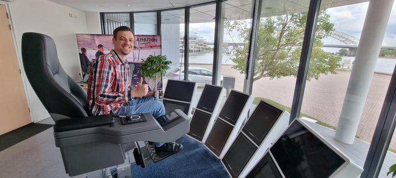 Scaun de pilotare a navelor de la distanta, Foto: Trading Line Group