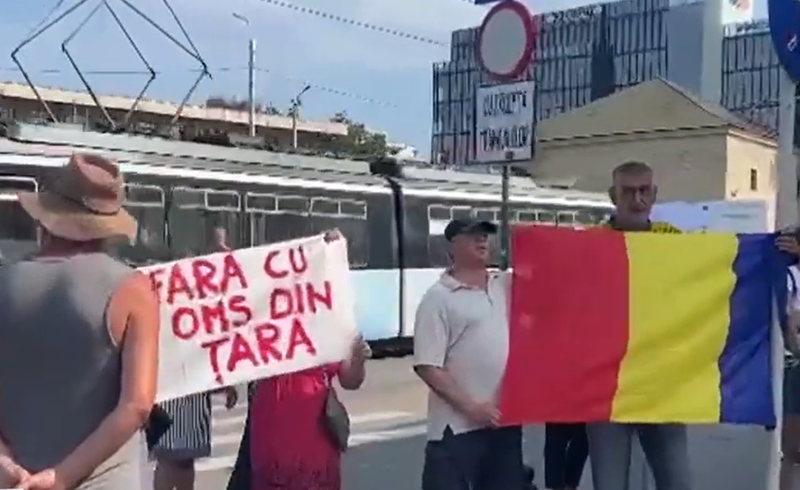 Huiduieli la Iasi pentru Rafila si oficialii PSD si PNL, Foto: Captura Antena 3