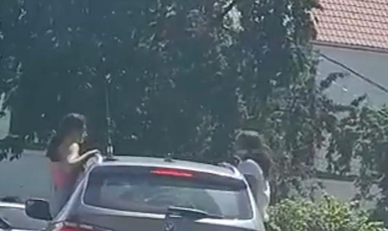 Teribilism in trafic la Suceava, Foto: Captura video