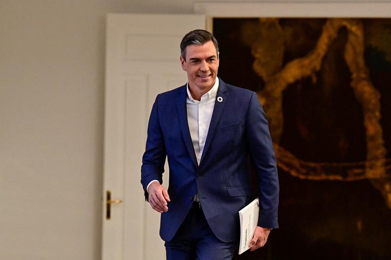 Premierul spaniol Pedro Sanchez, Foto: JAVIER SORIANO / AFP / Profimedia