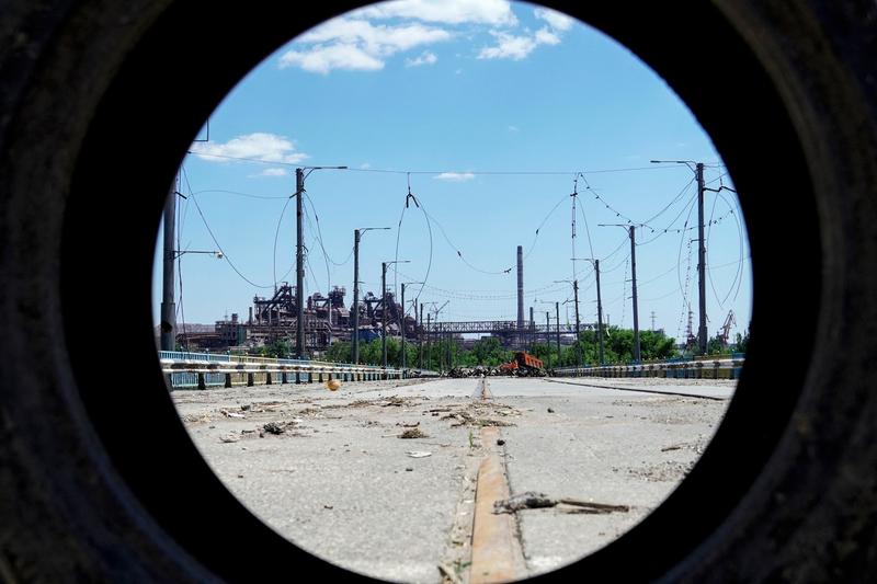 Uzina Azovstal din Mariupol, Foto: STRINGER / AFP / Profimedia