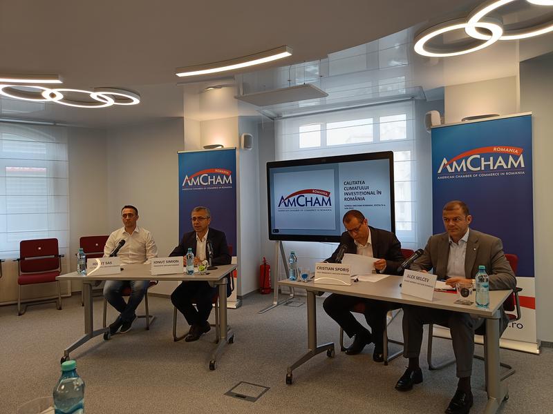 Conferinta AmCham, Foto: Hotnews